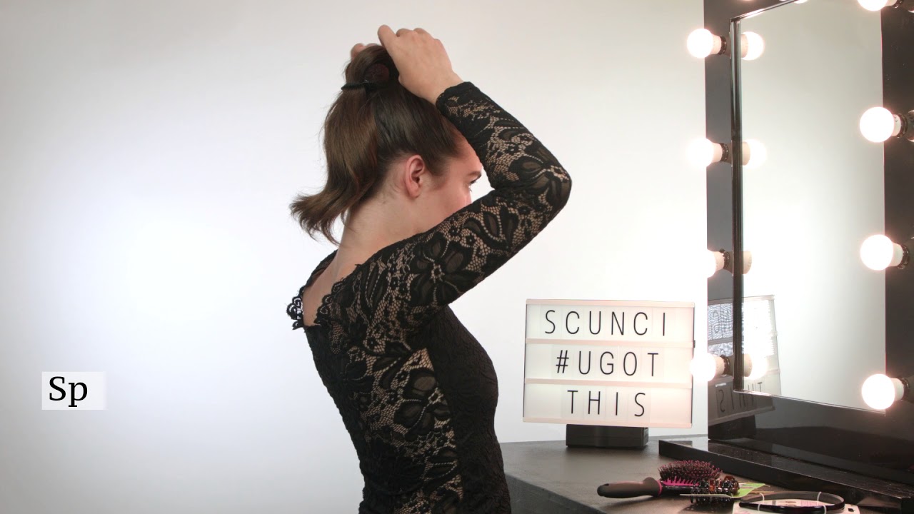 Scunci Get the Look: Hollywood Pony Tail