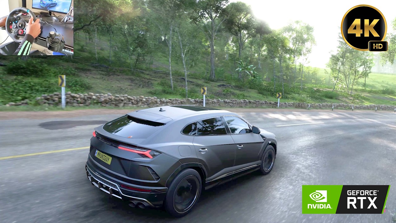 LAMBORGHINI Urus 910hp I Free Ride I 4K Realistic Driving I Logitech G29 I Forza Horizon 5