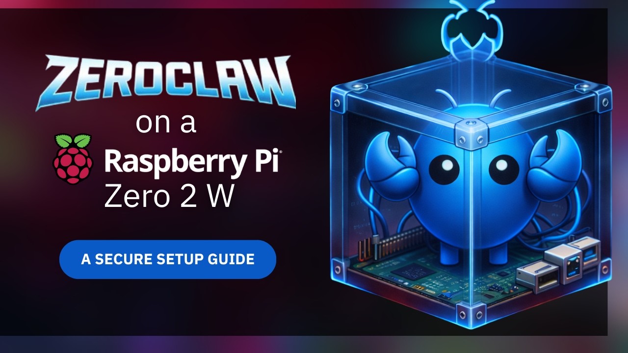 🦀 ZeroClaw on Raspberry Pi Zero 2 W — Static Rust Binary + systemd (Secure Install)