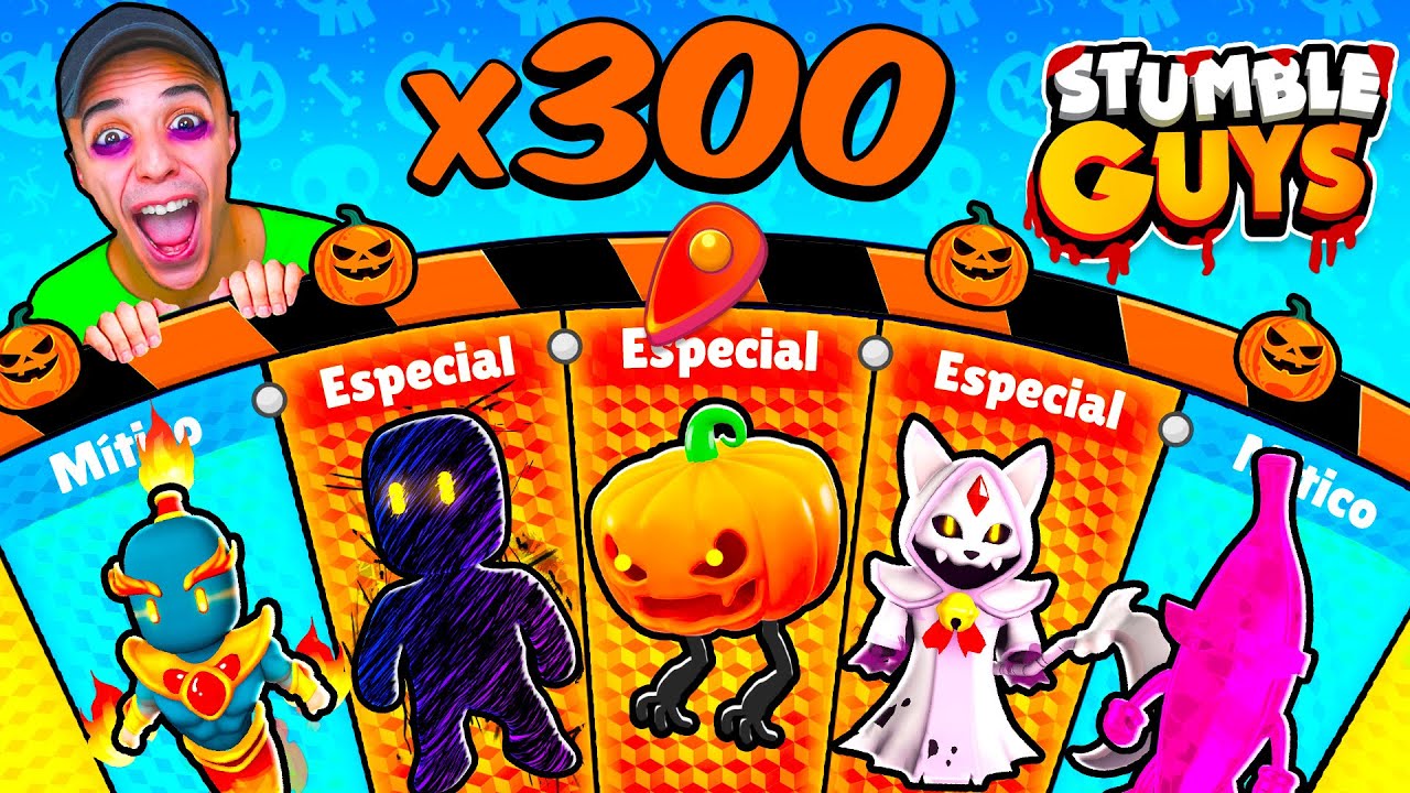 COMPRO x300 RULETAS y CONSIGO las SKINS HALLOWEEN 0.79! 🎃
