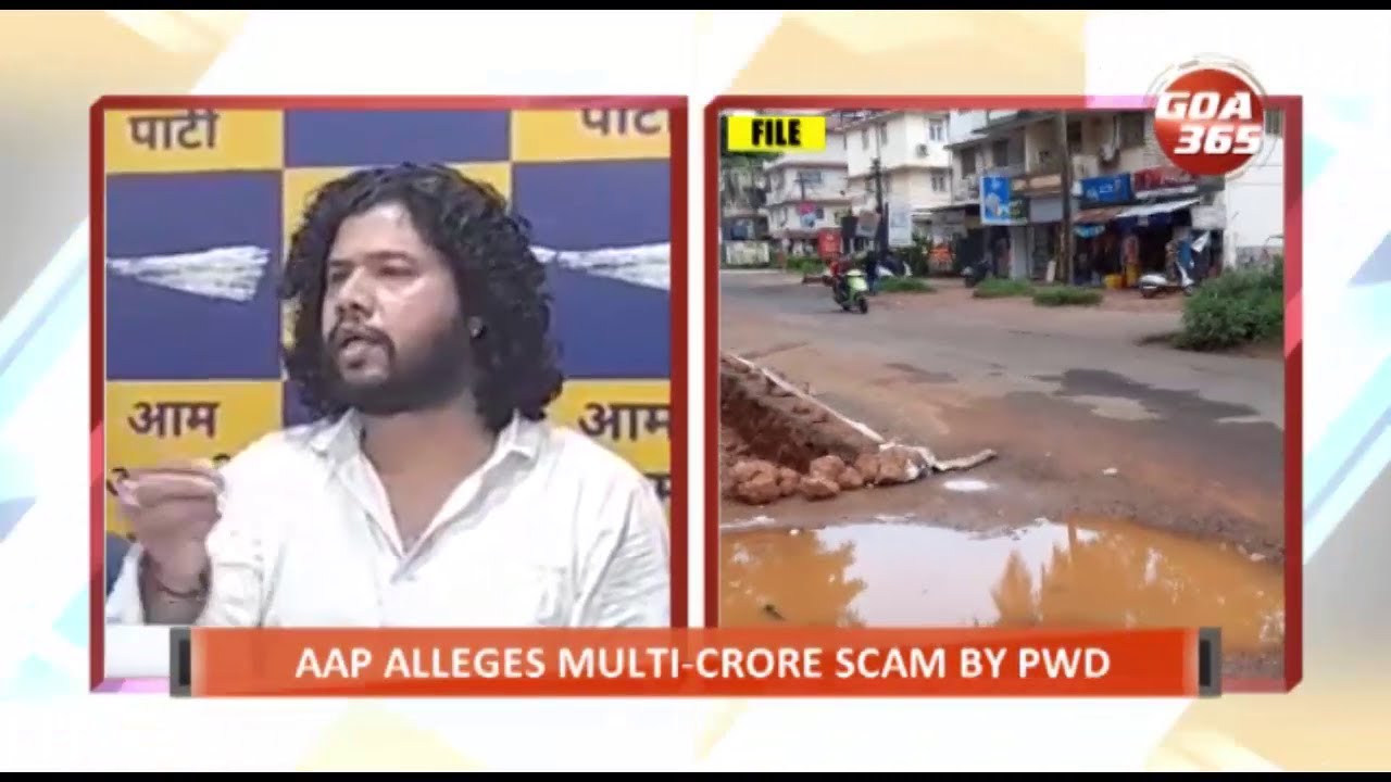 AAP ALLEGES MULTI-CRORE SCAM BY PWD