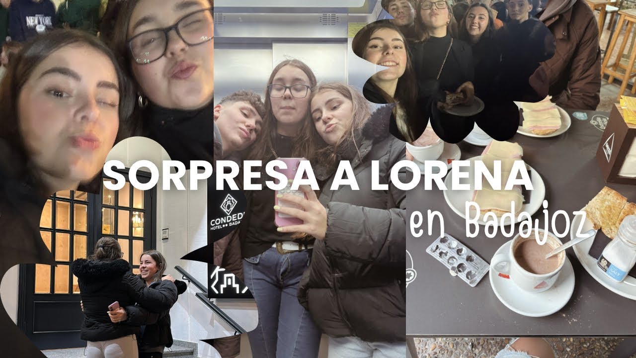 Sorpresa a Lorena * el mejor finde del año 