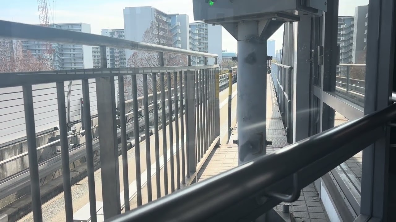 2026.2/4本通行きのカープアストラムライン7031号車牛田駅2番乗り場出発。