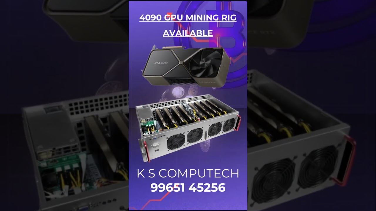 4090 GPU Mining Rig Setup Available #cryptominingtamil #bitcoinmining #cryptocurrencymining