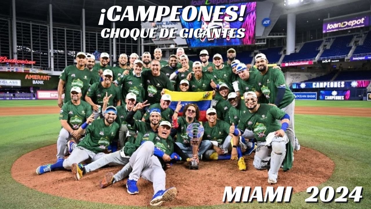 MAGALLANES CAMPEóN del PRIMER choque de GIGANTES en Miami