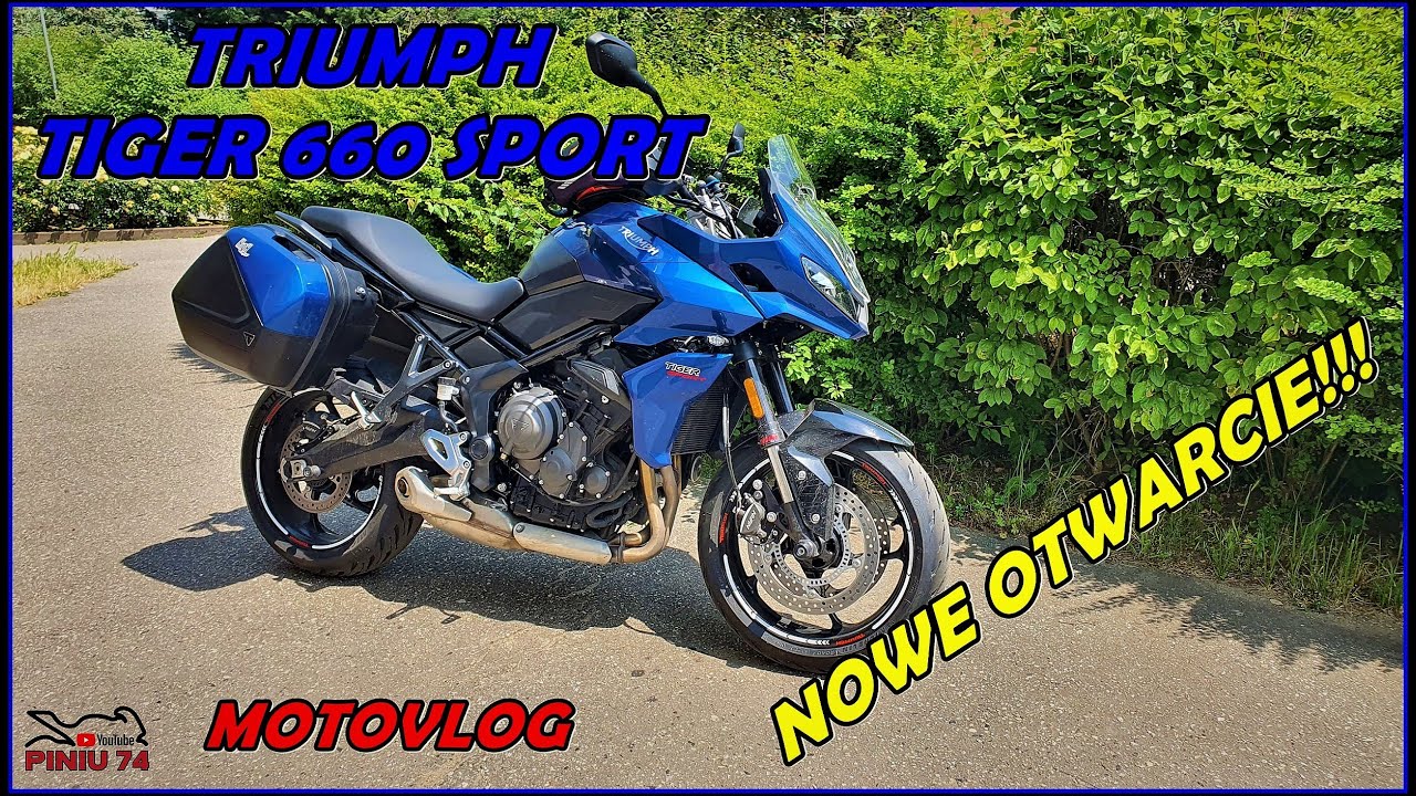 NOWE OTWARCIE! Triumph Tiger Sport 660 | MotoVlog