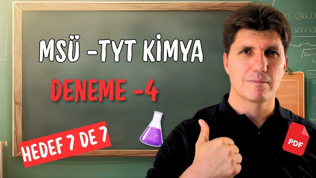 Netlerini Uçuracak TYT Kimya İpuçları ve Soru Çözümleri