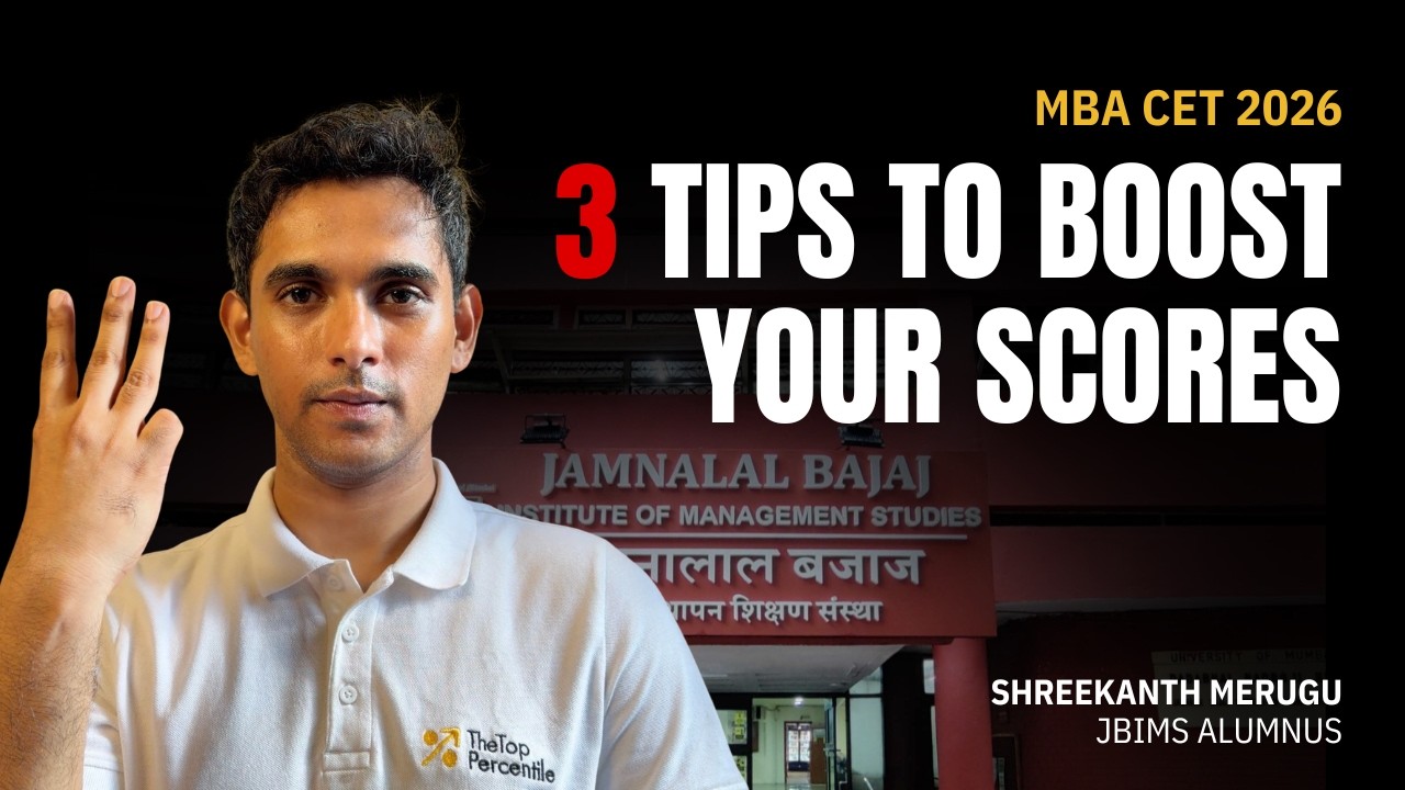3 Tips to Improve Your MBA CET Score Fast 🚀