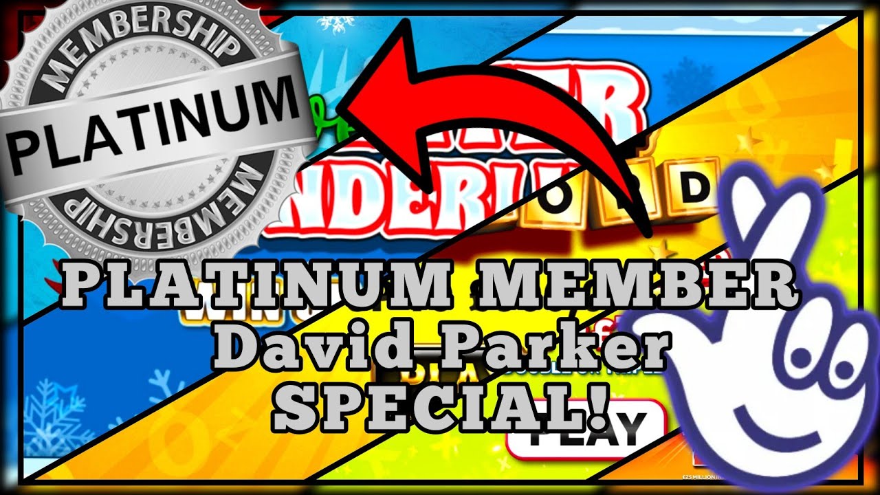 Big £40 Platinum Member SPECIAL! National lottery Scratch Cards ONLINE