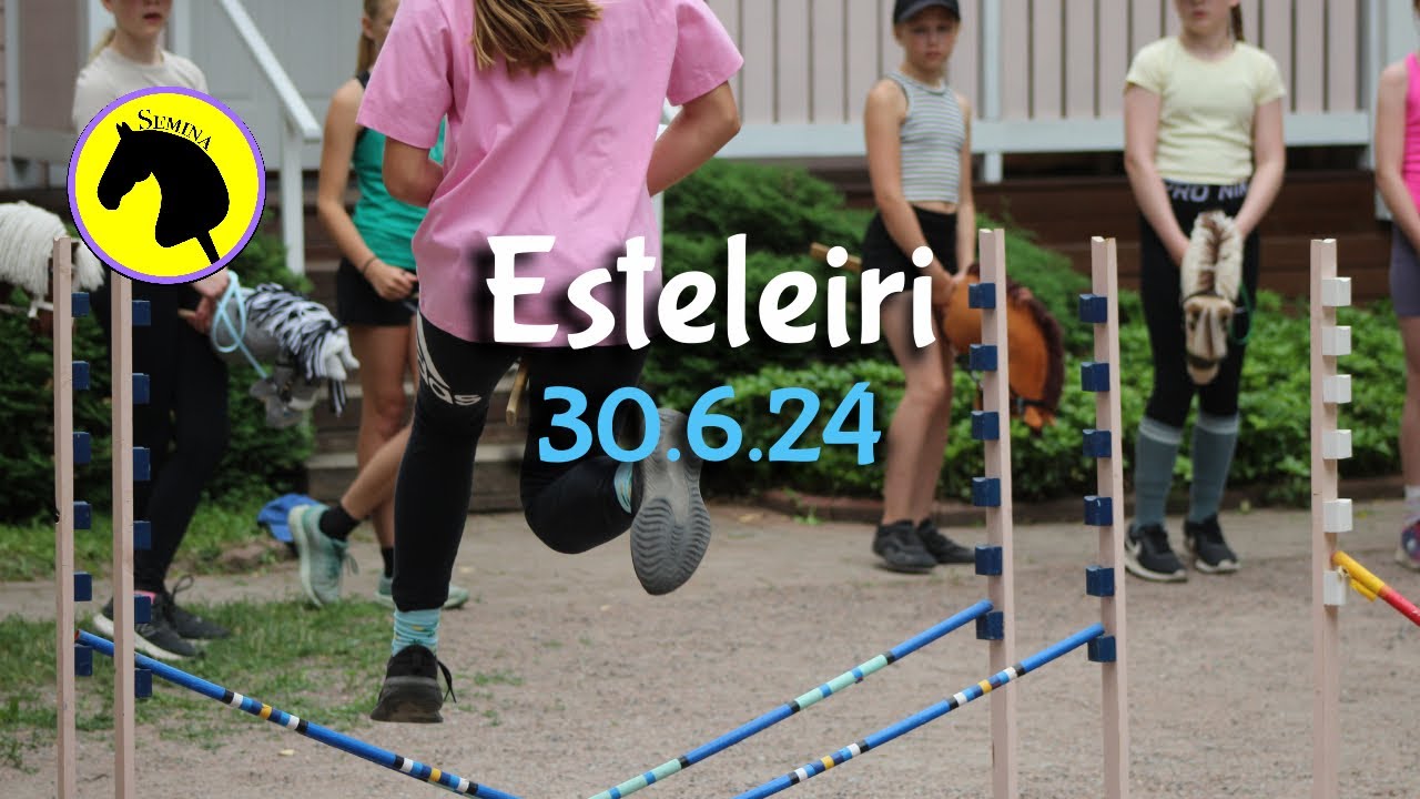 Esteleiri Seminan Tallilla 30.6.24 - keppariharrastuksen parhaat hetket!