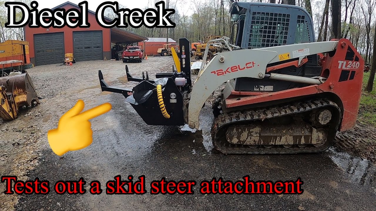 Road trip! We drop off a Halverson firewood processor @Diesel Creek and visit an auction in PA