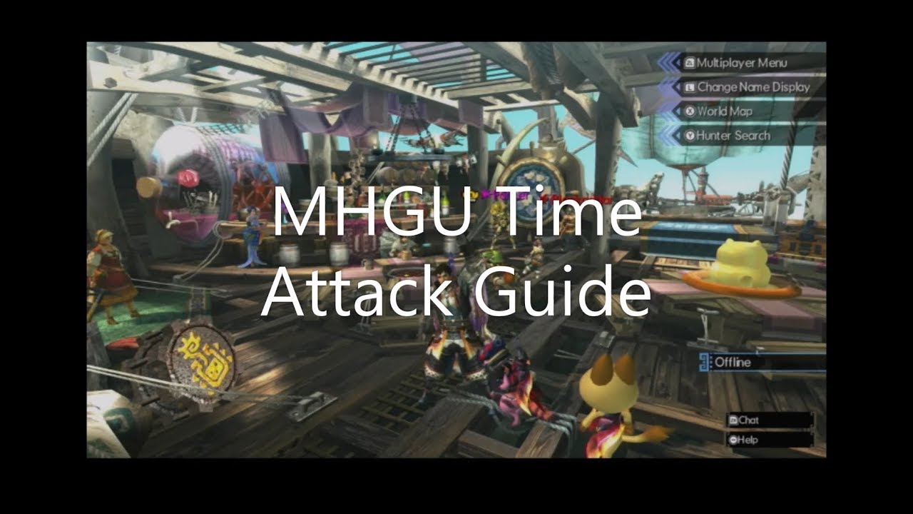 [MHGU] Руководство по тайм-атаке