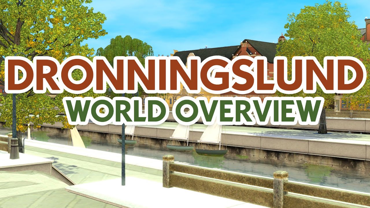 Dronningslund World Overview I The Sims 3