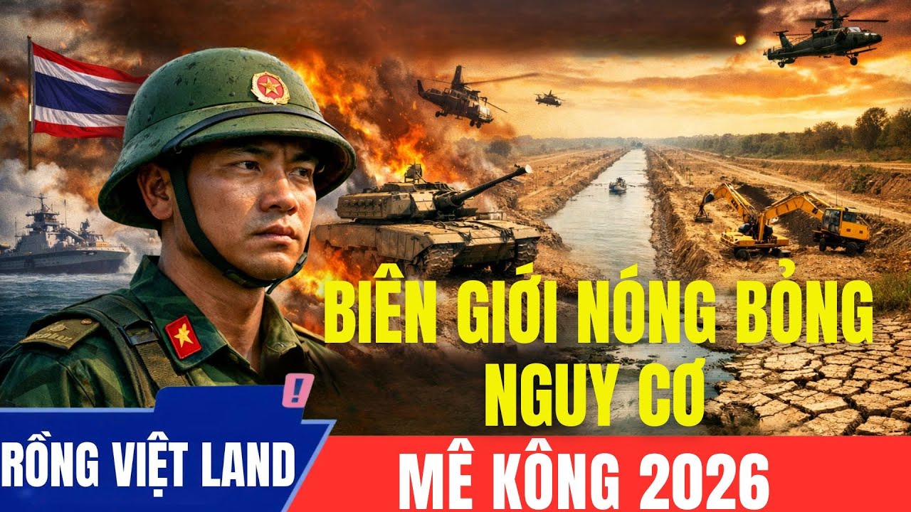 Rùng mình biên giới Tây Nam nóng rực – Sông Mê Kông trước bờ vực khủng hoảng trong | Tin tức thời sự