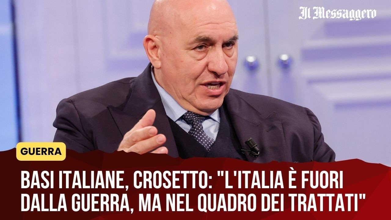 Basi Italiane, Crosetto: 