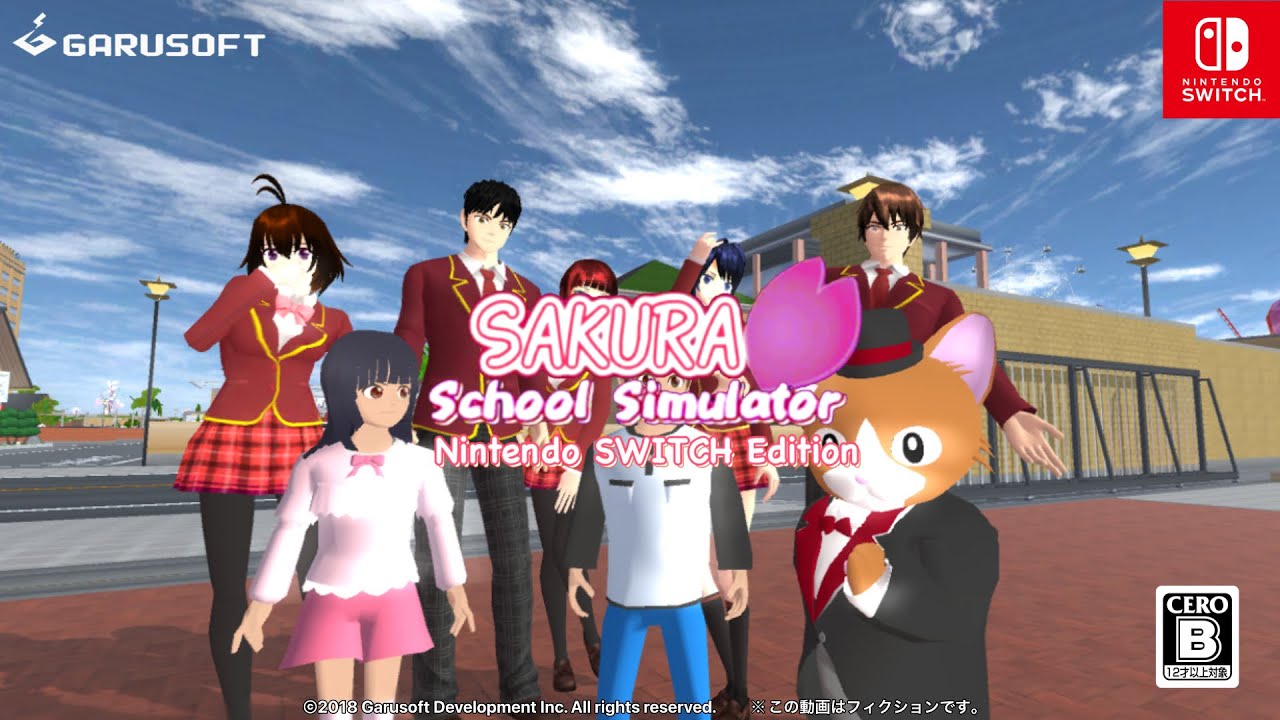 If SAKURA School Simulator was released on Nintendo Switch...