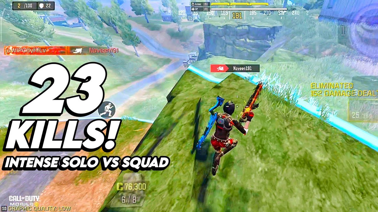 23 Kills Intense Solo vs Squad AK117 Grim Ending Full CODM BR Gameplay Call of Duty Mobile 
