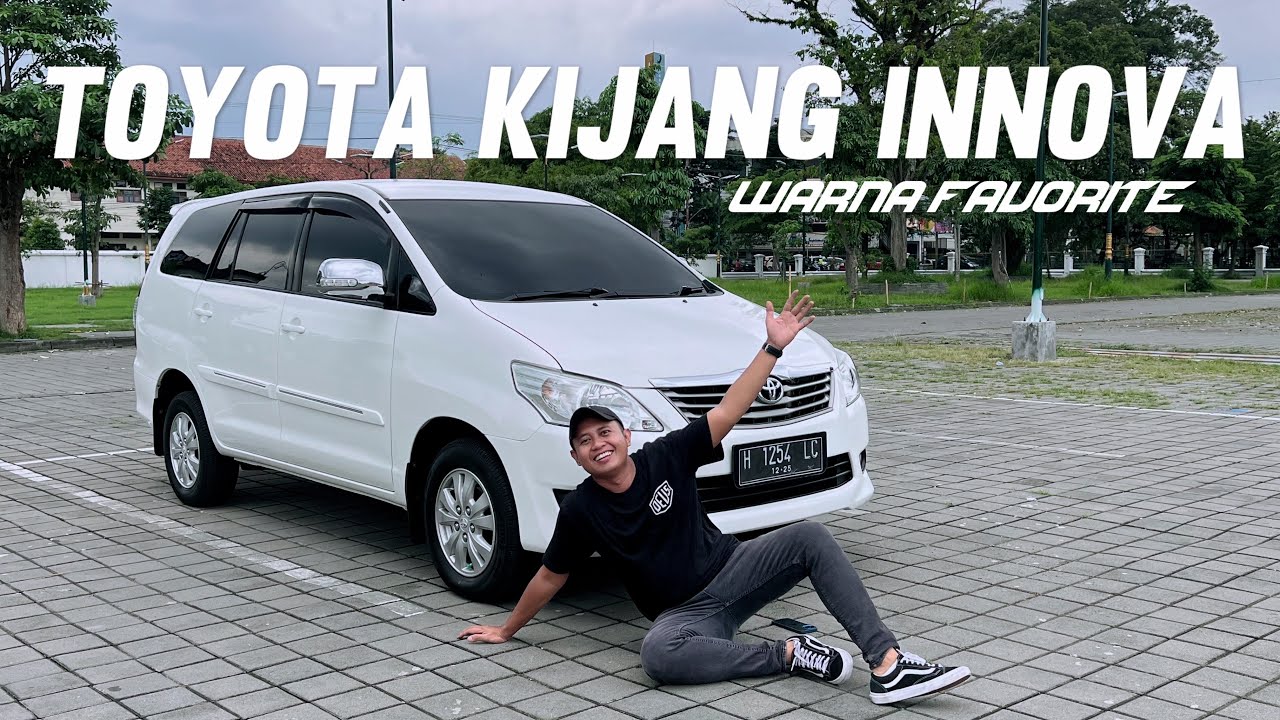 TOYOTA KIJANG INNOVA 2.0 G AT 2012 WARNA PUTIH METALIK