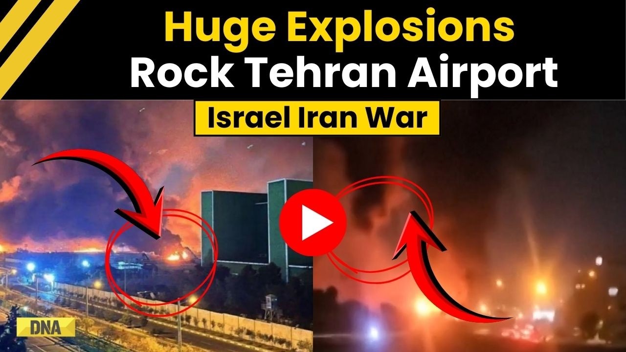 Israel Iran War: Huge Explosions Rock Major Tehran Airport As Israel Hits 'Regime Infrastructure'