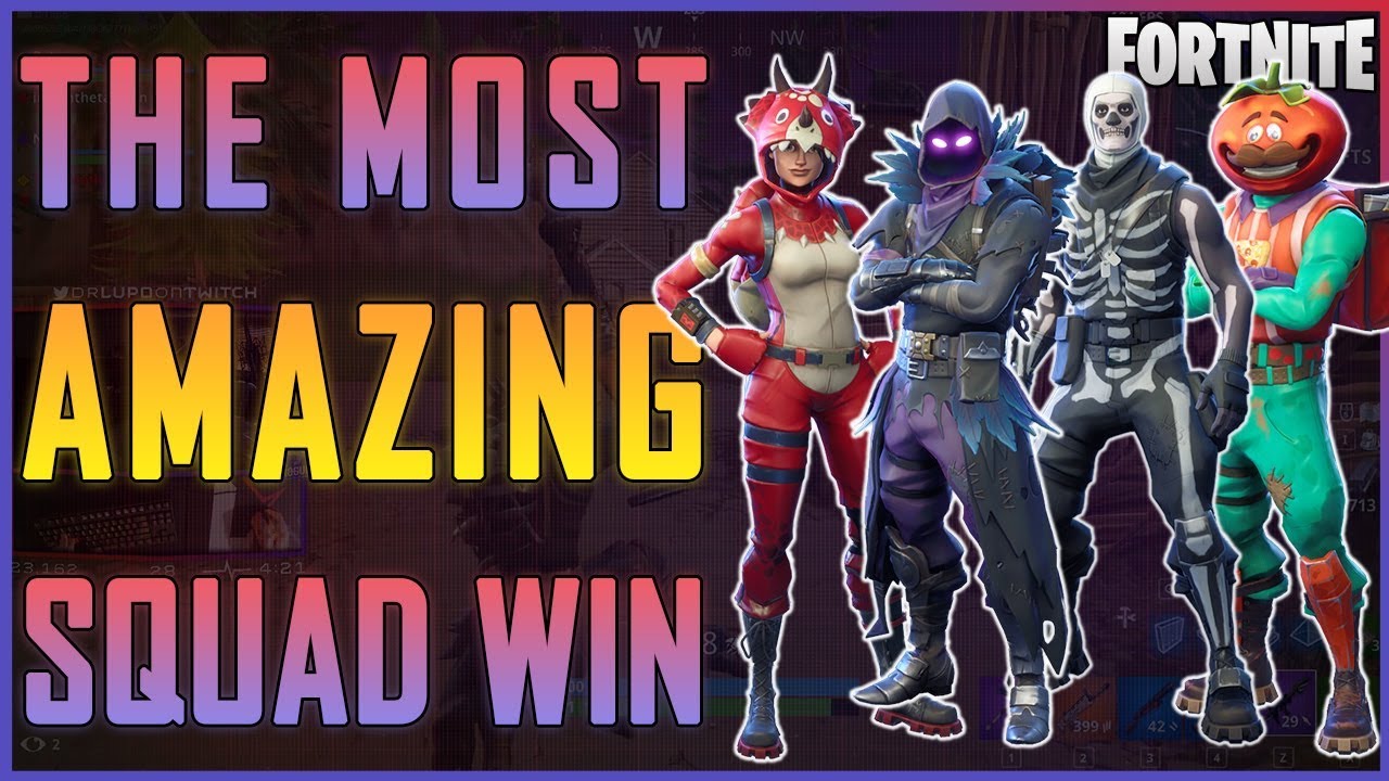 Fortnite - Amazing Win ft. Ninja, Myth, & TimTheTatMan - April 2018 | DrLupo
