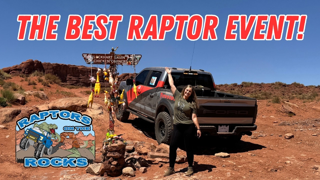 ЛУЧШЕЕ мероприятие года Ford Raptor — RAPTORS ON THE ROCKS в Моаве, штат Юта