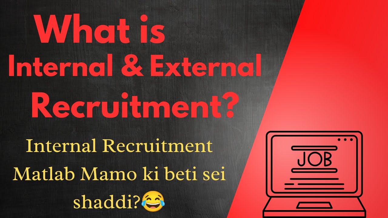 What is Internal and External Recruitment|I Recruitment| English/Hindi/Urdu explained