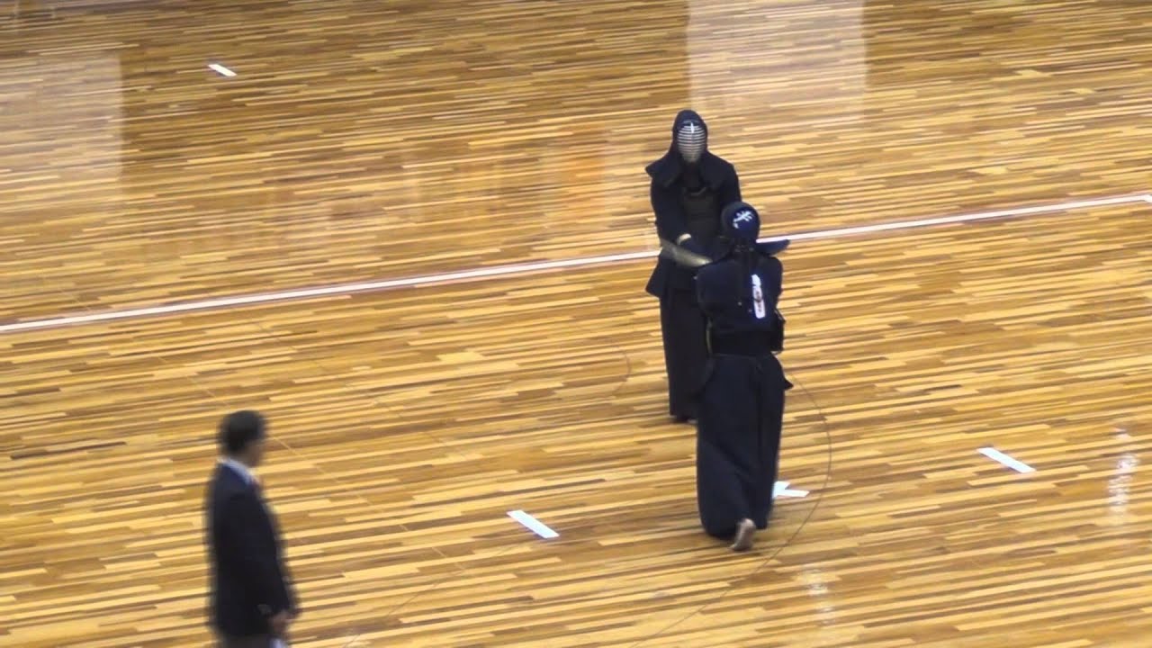 筑波大(竹ノ内佑也)対 鹿体大(前田康喜) 準決勝　代表戦  第62回全日本学生剣道優勝大会