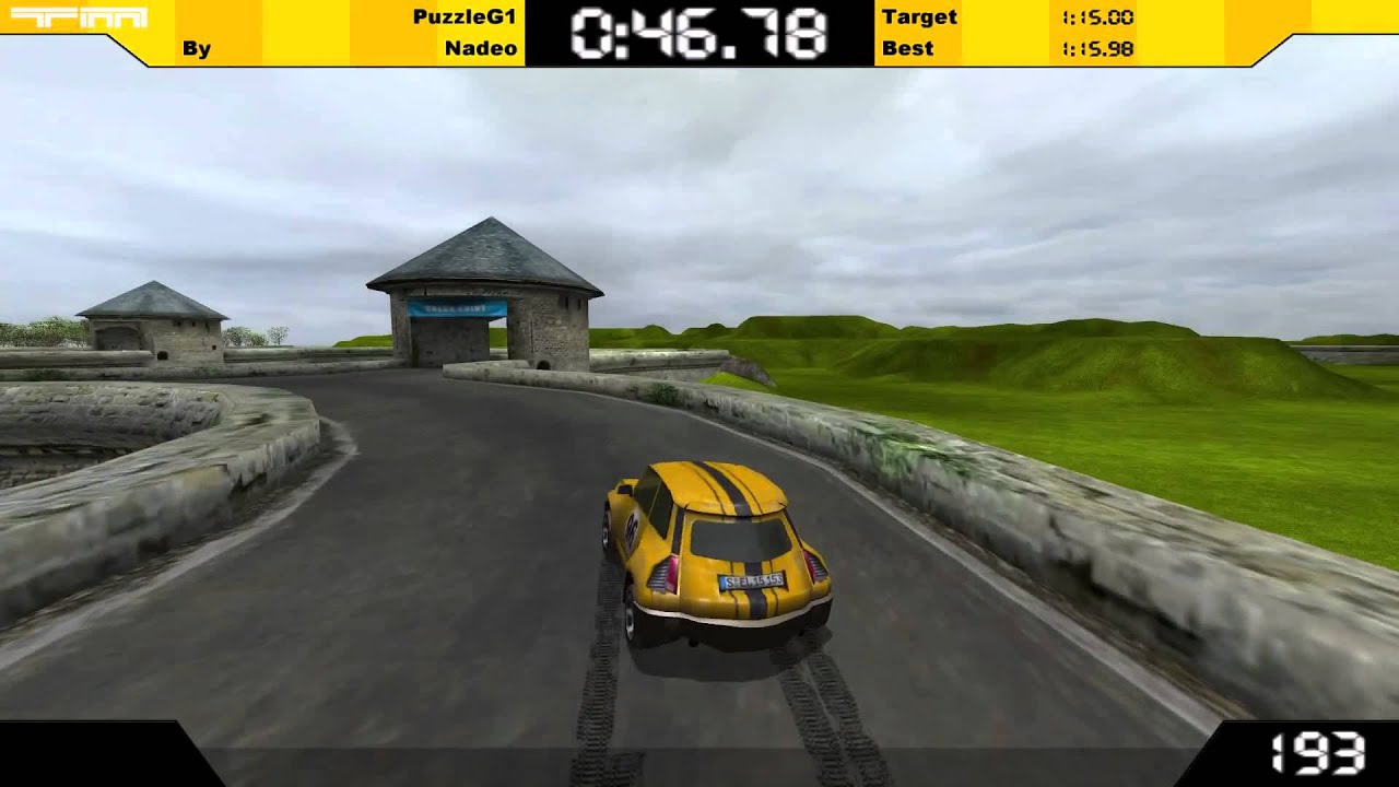 Puzzle G1 Solution - Trackmania Original Puzzles