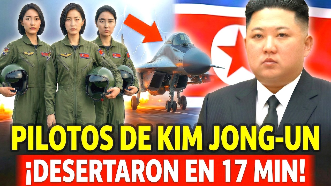 &iexcl;Pilotos de Combate Norcoreanas Desertan! Fuga a 900 km/h Entre la Vida y la Muerte