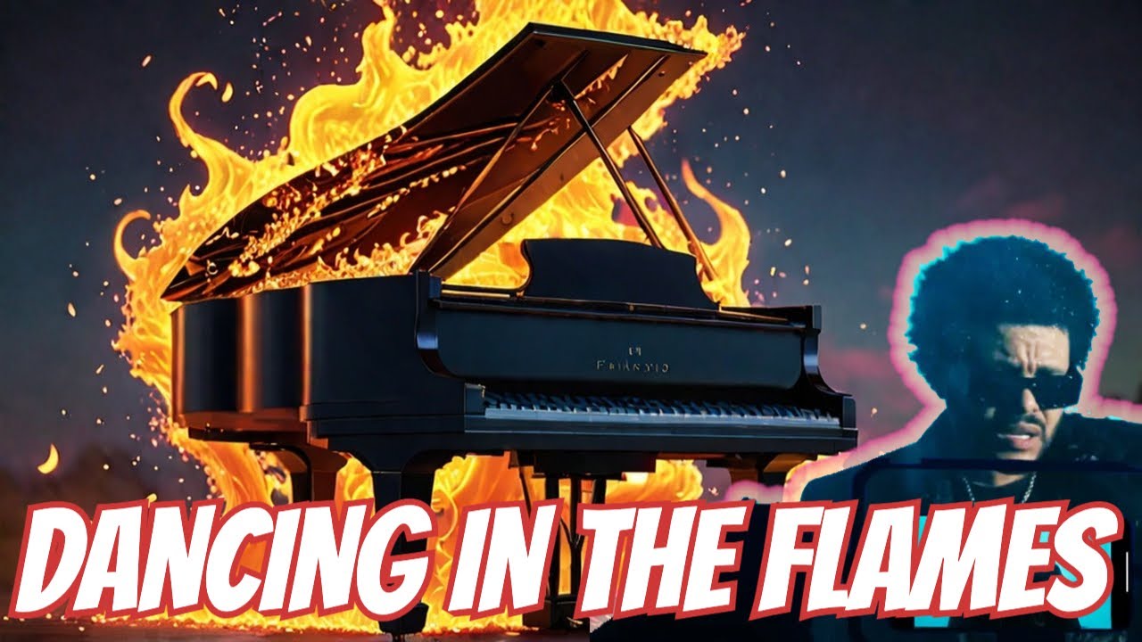 DANCING IN THE FLAMES (Piano Cover) - The Weeknd