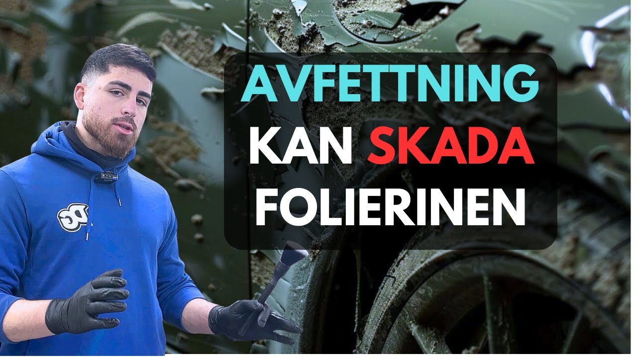 ANNORLUNDA TVÄTT MED FOLIERING?