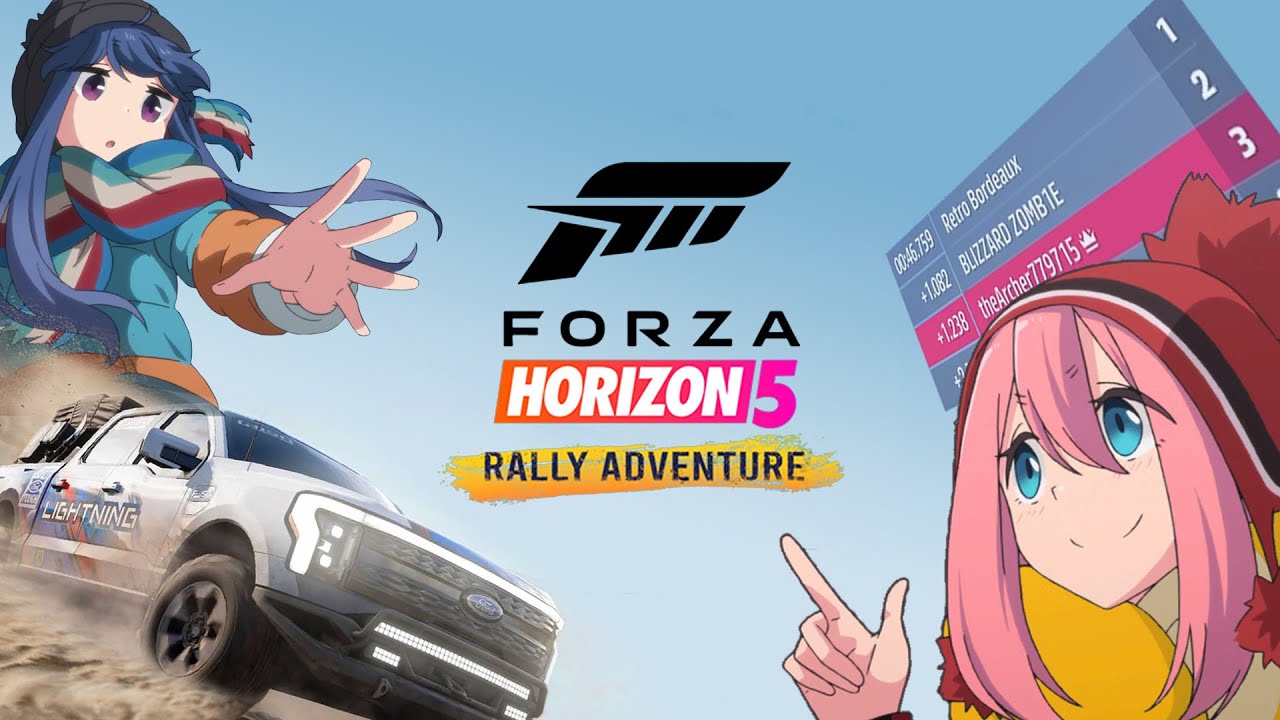 Forza Rally Experience but I'm high af