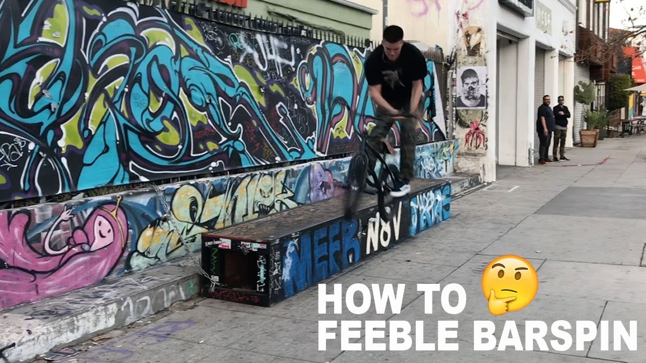 HOW TO FEEBLE BARSPIN WITH GRANT GERMAIN!