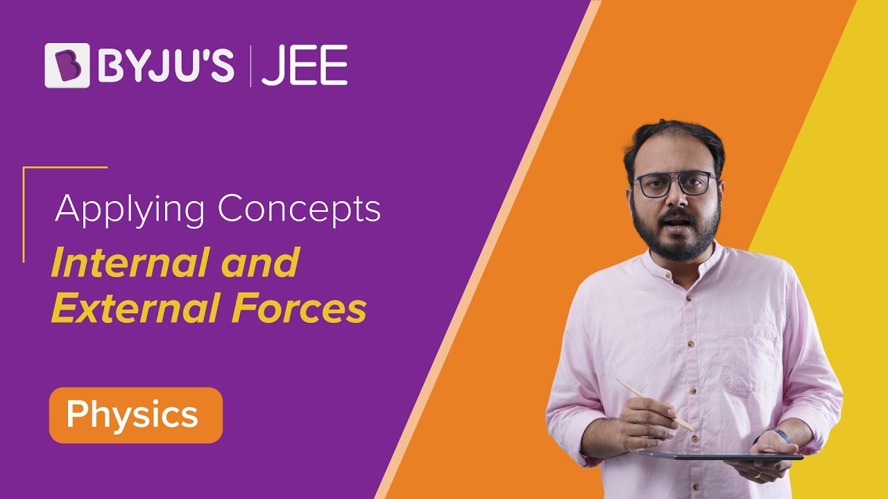 Applying Concepts: Internal and External Forces | Physics | JEE 2023