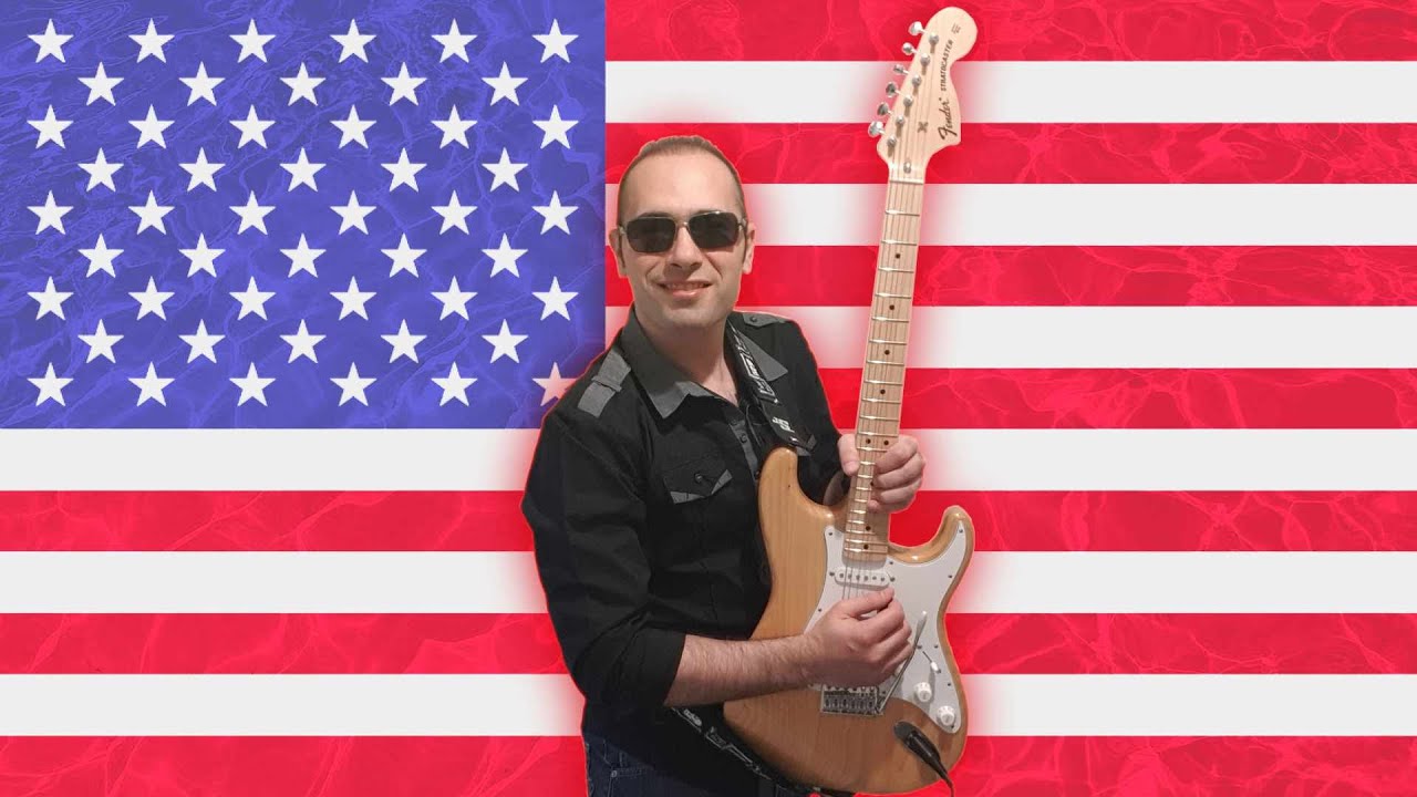 National Anthem of the United States of America (with guitar)