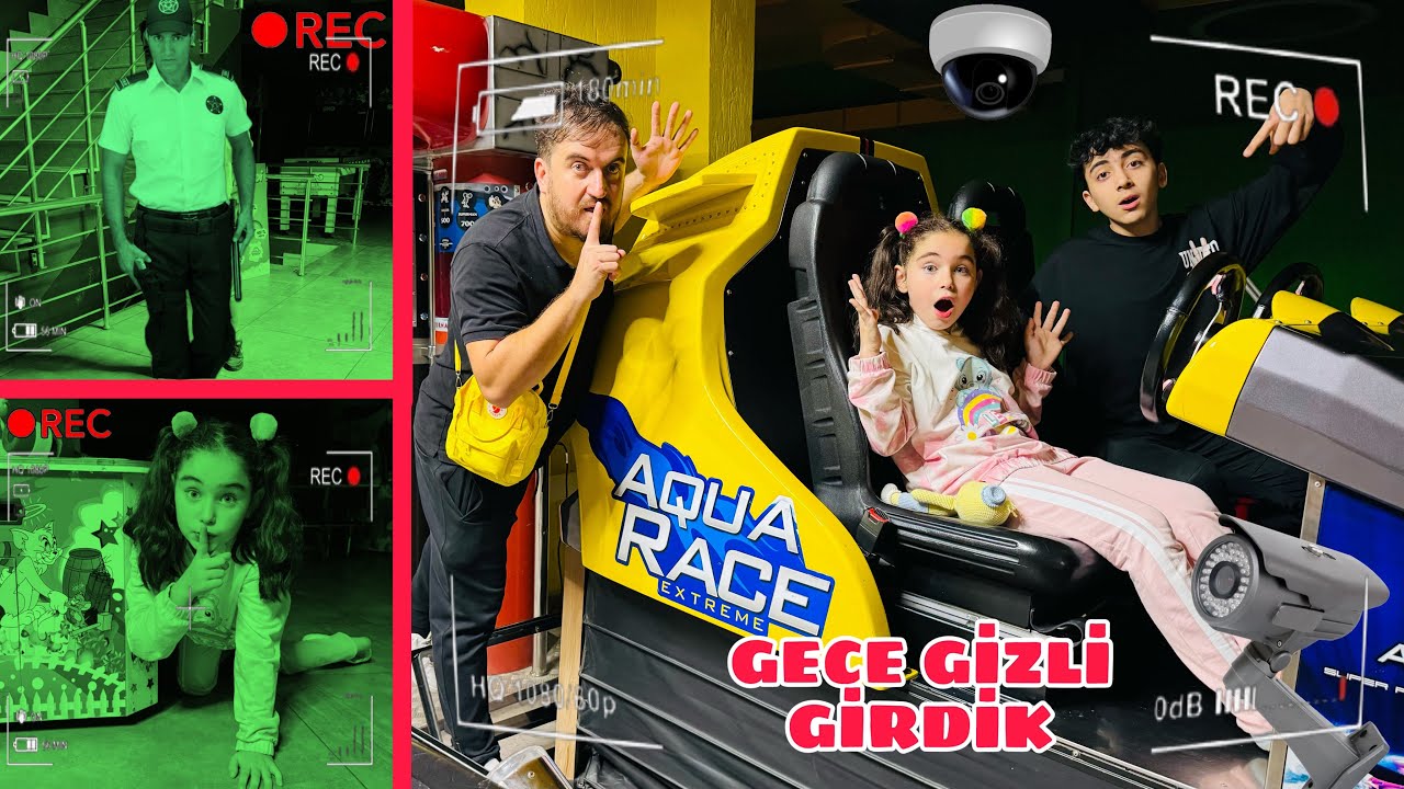 GECE GİZLİ EĞLENCE MERKEZİNE GİRDİK !! EYVAH YAKALANDIK!! 
