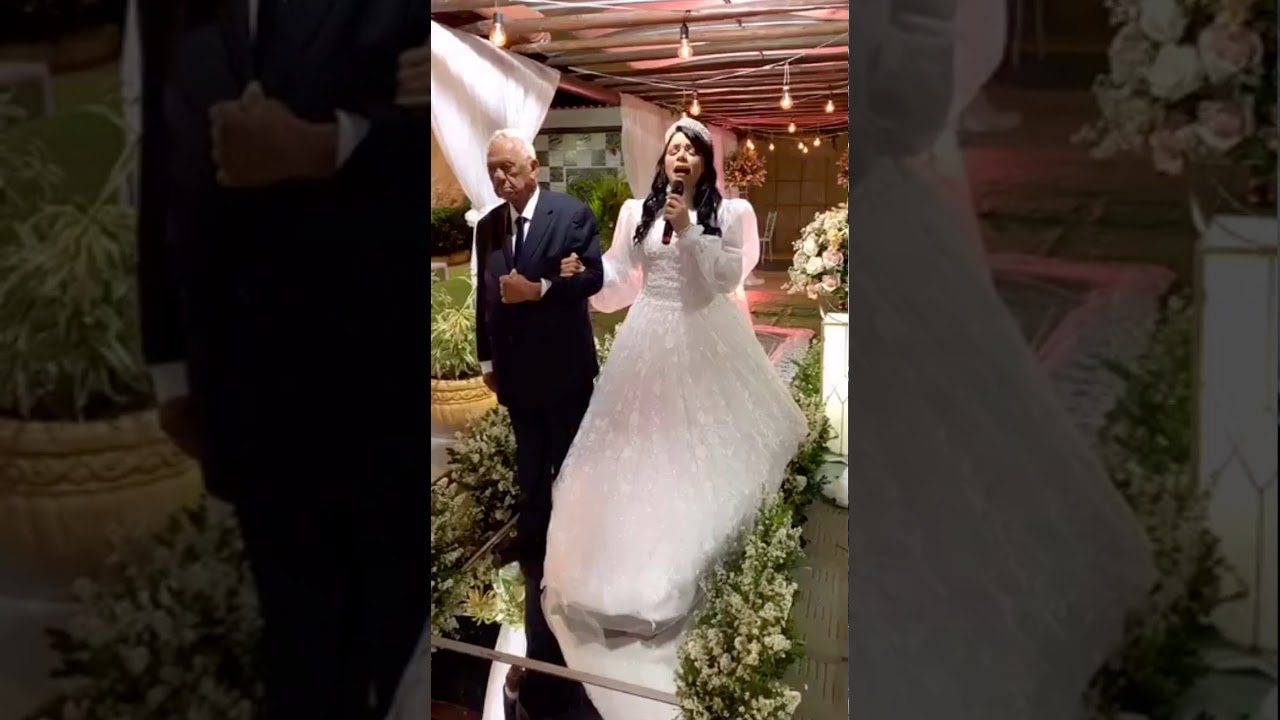 Entrada no meu casamento! Um mix de emoções