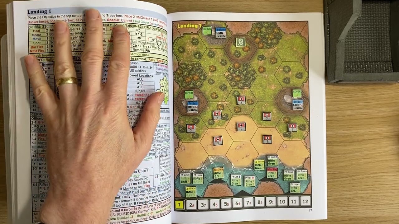 Rifle Squad: US at Omaha Beach - Instructional Playthrough Part 1