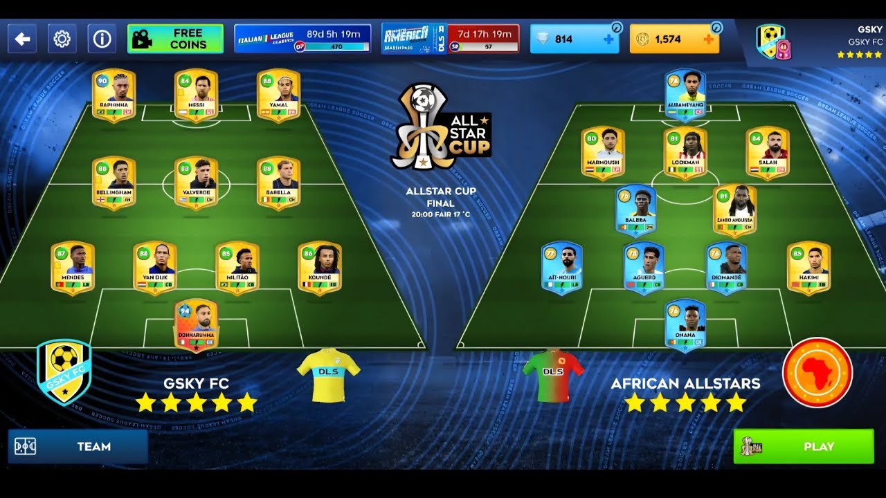 DLS 2026 | ALLSTAR CUP | FINAL | SEASON 1