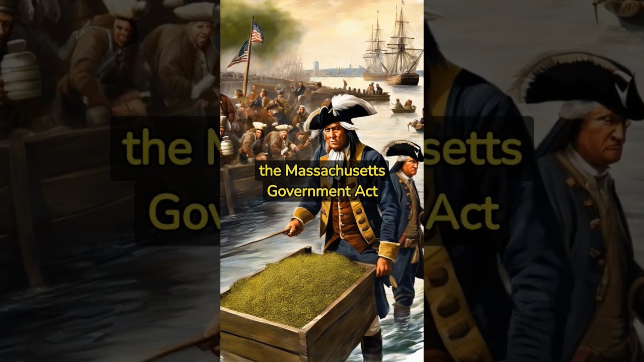 Intolerable Acts (1774): Sparks of Revolution #ColonialTensions #History  #AmericanRevolution