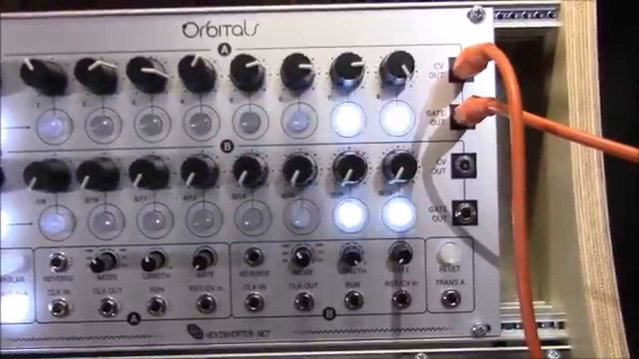 Les séquenceurs modulaires : Hex Inverter Orbitals