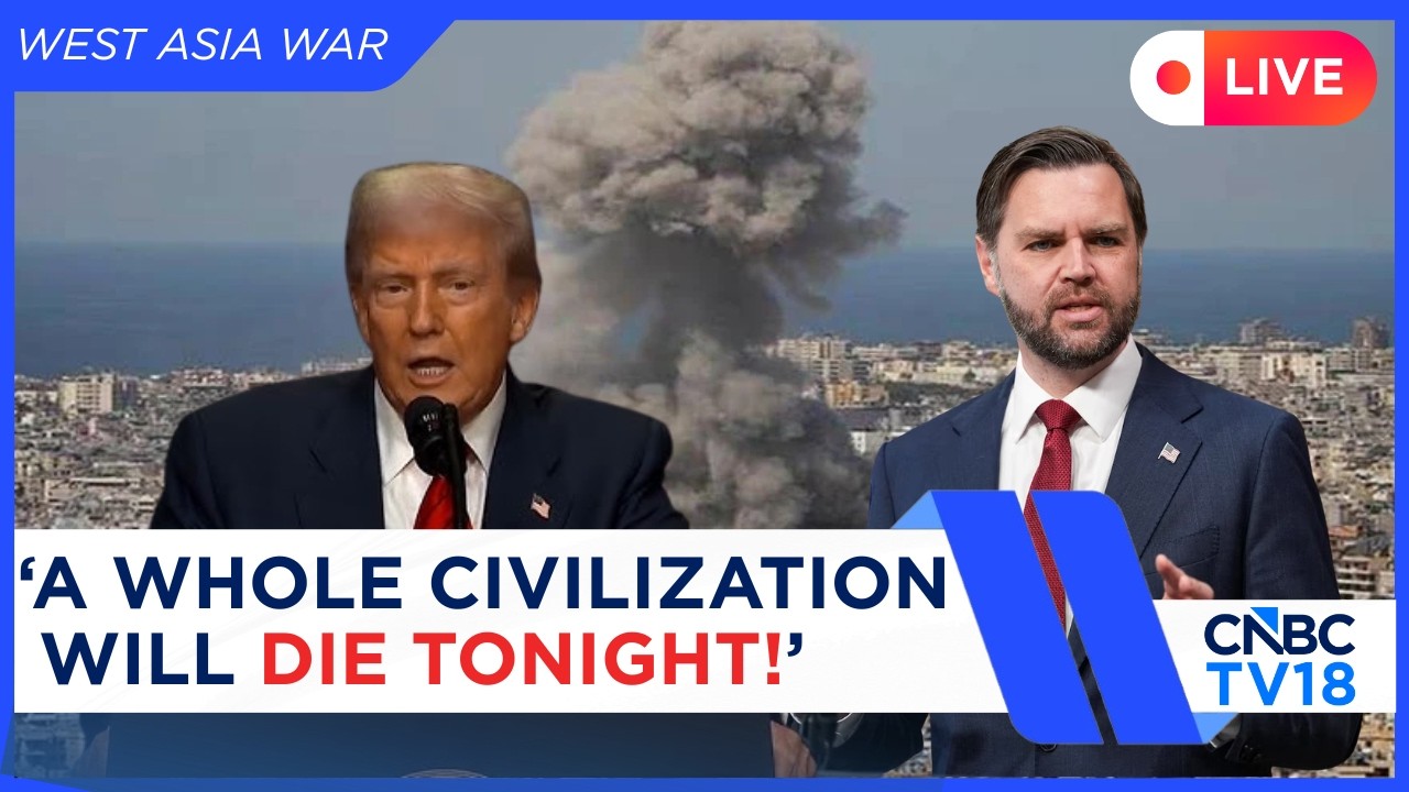 Breaking LIVE | US Iran War | US President Trump Threatens Ahead Of 8 PM Deadline | Iran War News