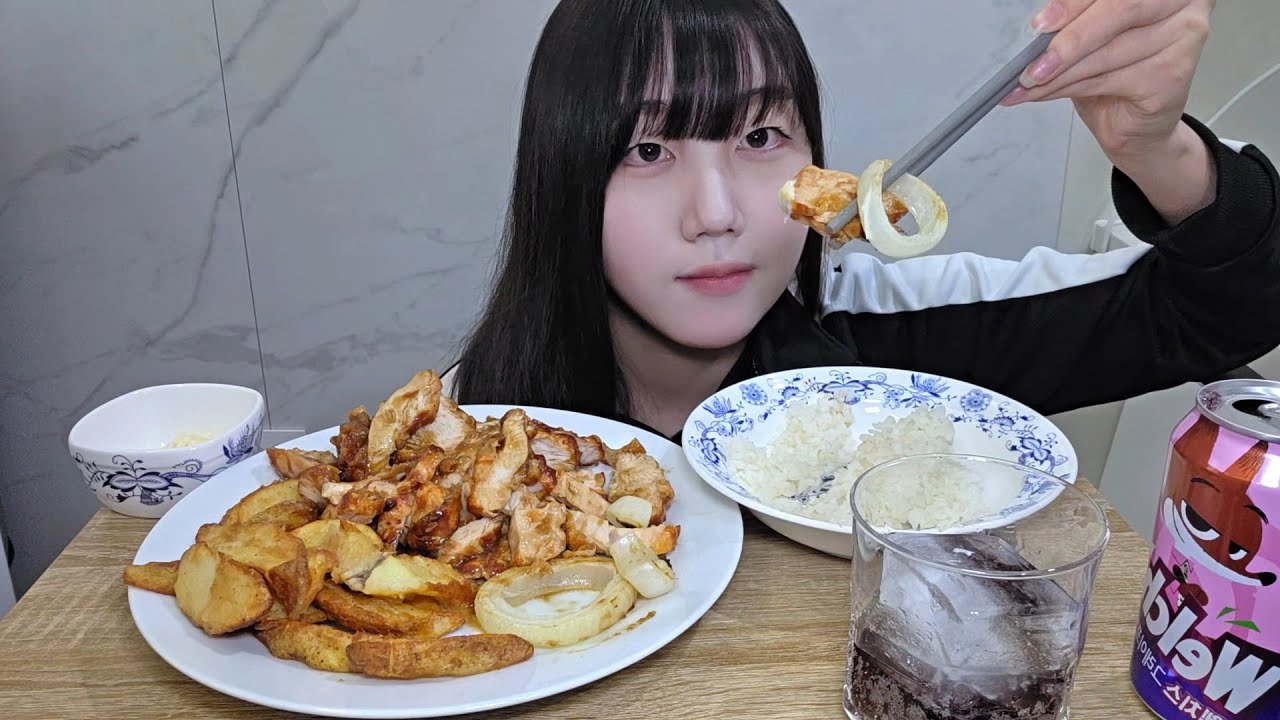 [ASMR] 육즙 미쳤다… 굽네 추추스테이크 먹방 Chuchu Steak Mukbang 🤤🔥🥩