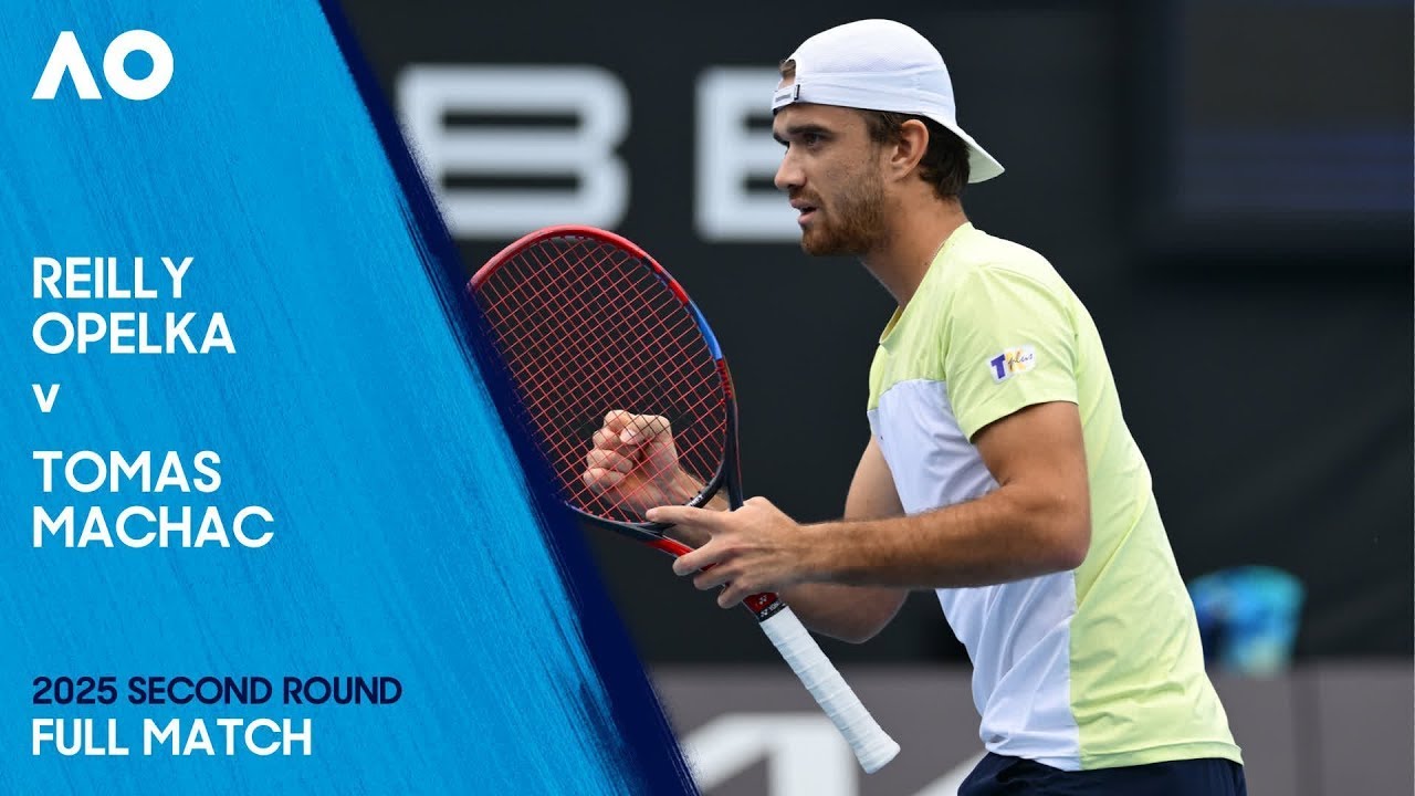 Reilly Opelka v Tomas Machac Full Match | Australian Open 2025 Second Round