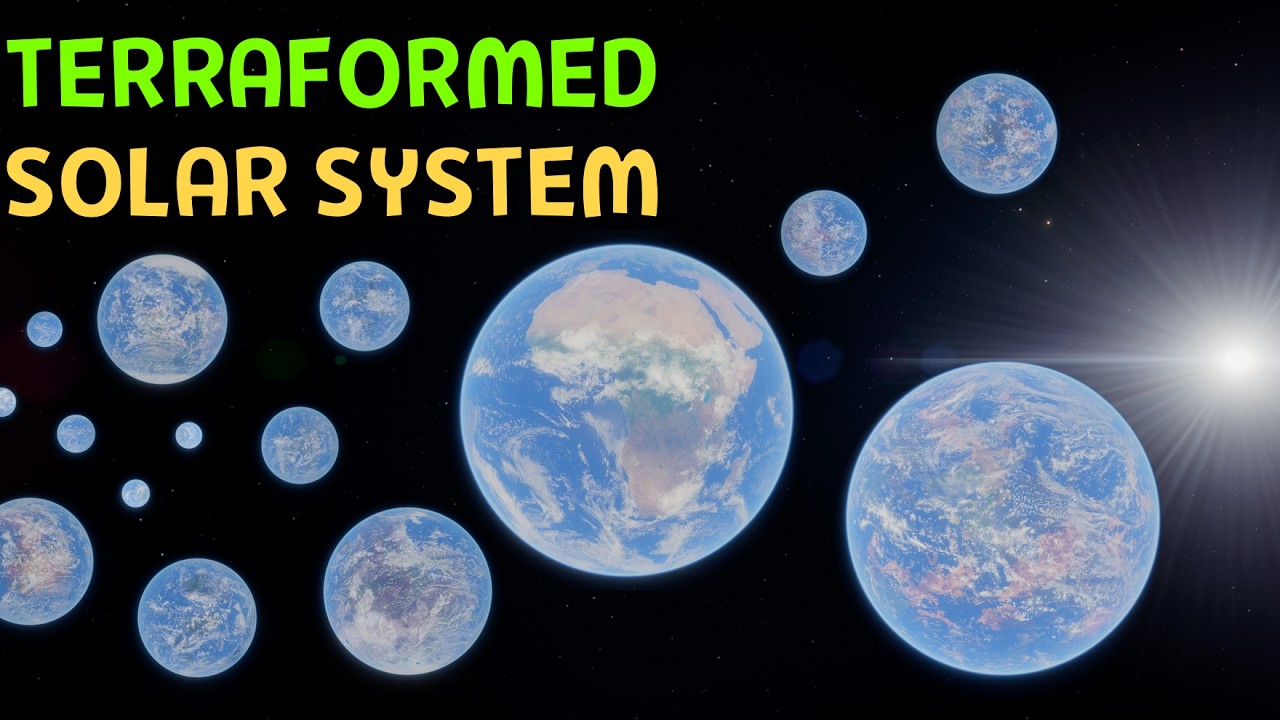 ALL the Solar System Is Terraformed | SpaceEngine