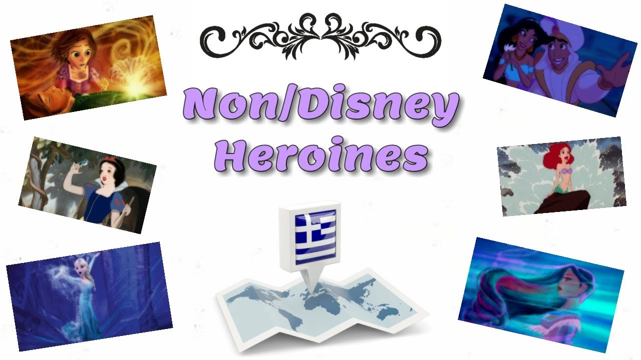 🇬🇷 Οι Πριγκίπισσες της Ντίσνεϊ στα Ελληνικά / Greek Disney Princesses