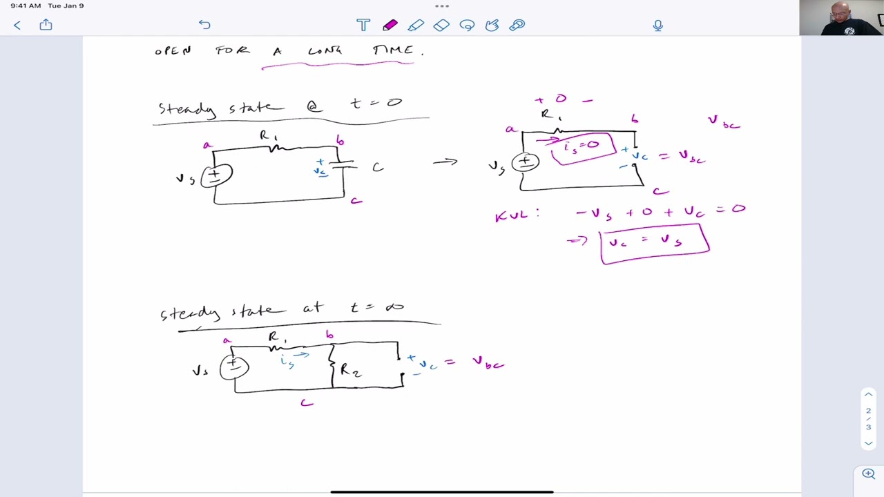 Circuit Theory: Steady-state Circuit Analysis with Capacitors