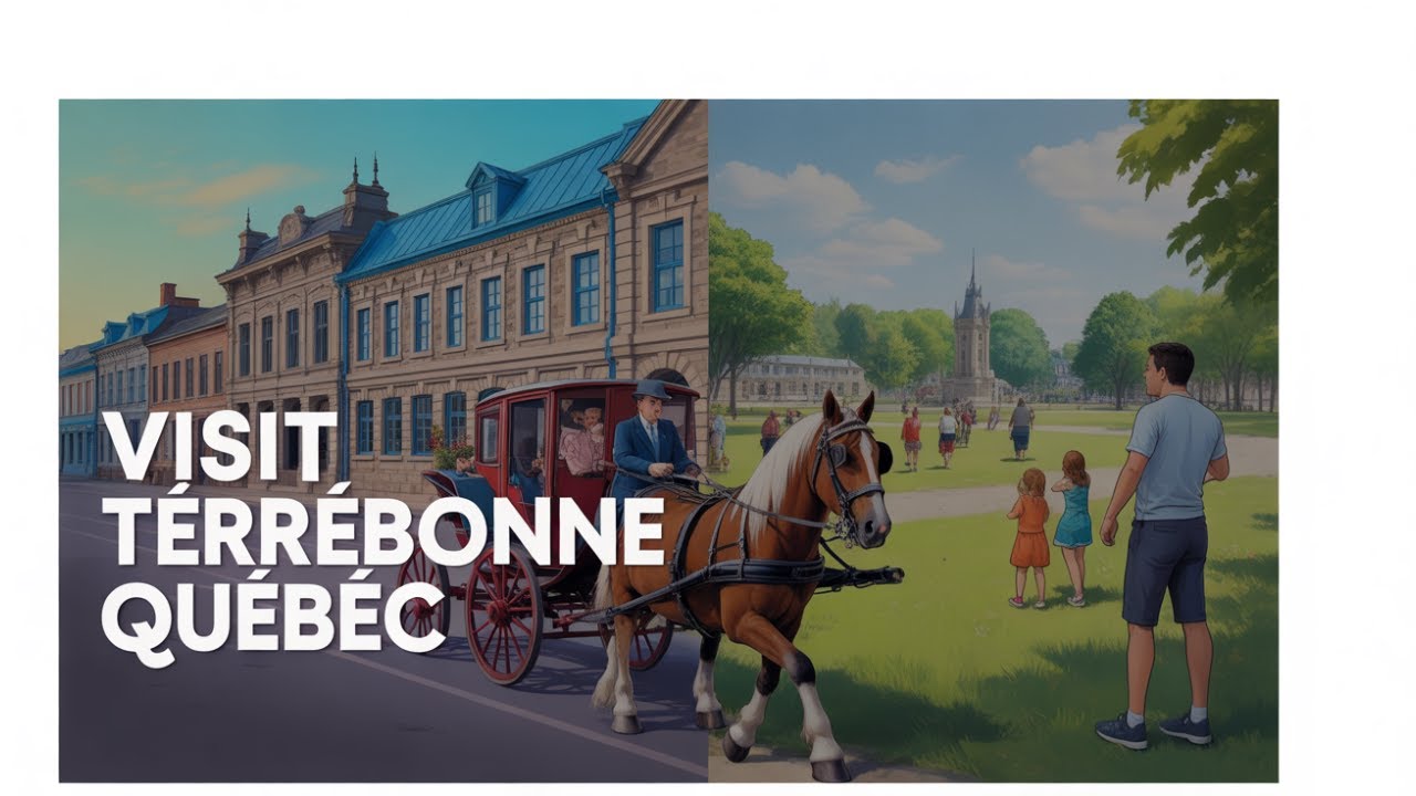 TERREBONNE QUEBEC CANADA: a city to visit near Montreal 30 minutes away, rich history and beautiful.