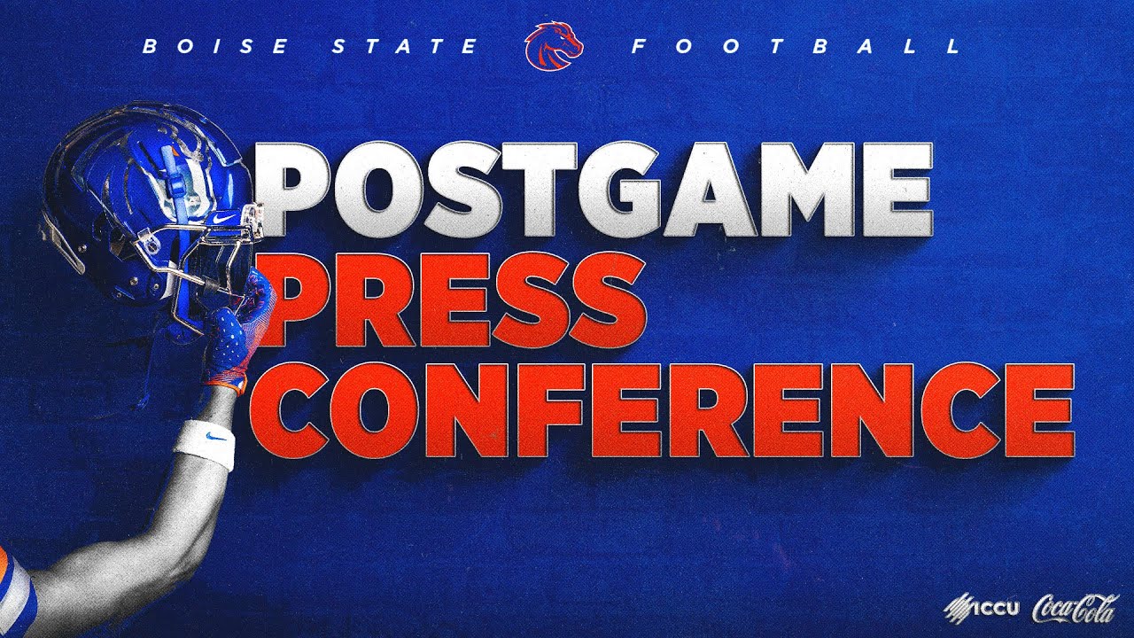 Boise State Football: Ty Benefield, Postgame Press Conference vs. EWU (Sept. 5, 2025)