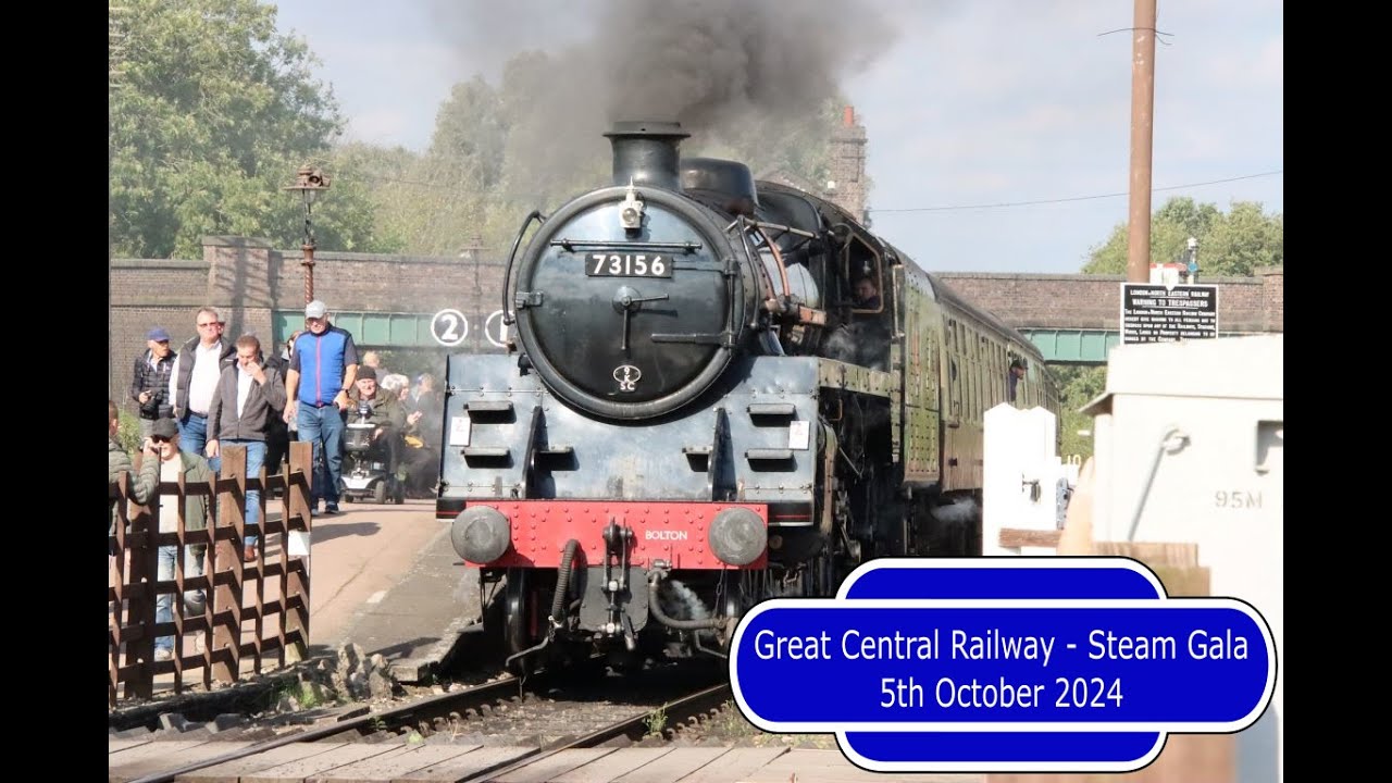 Great Central Railway - Autumn Steam Gala - 5th October 2024